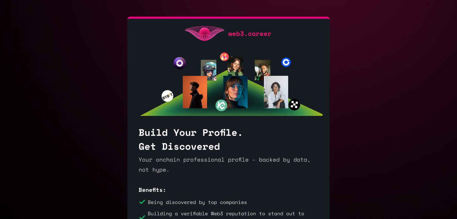 Email campaign driving employers and talent to the Bondex talent pool